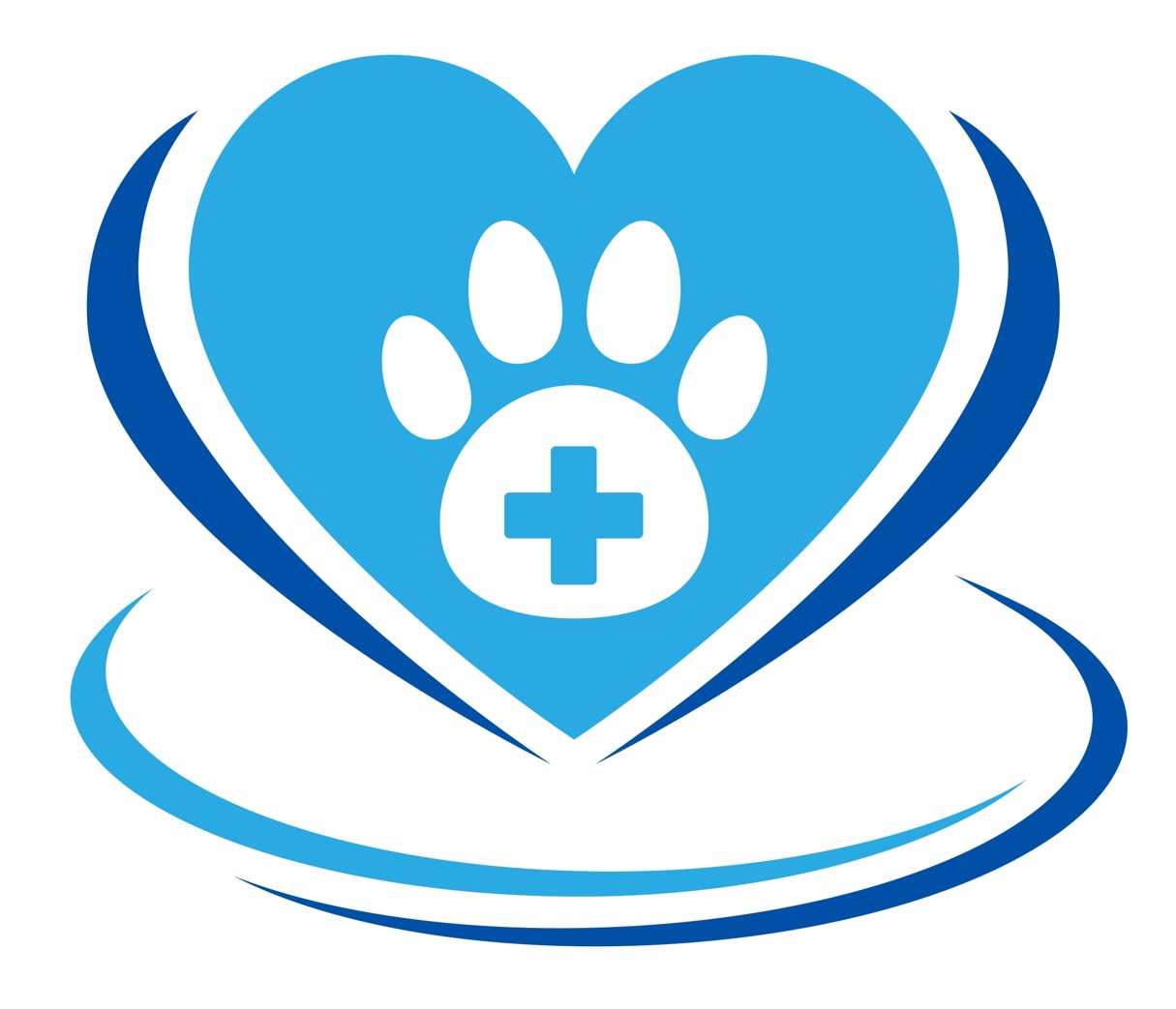 Blue heart logo